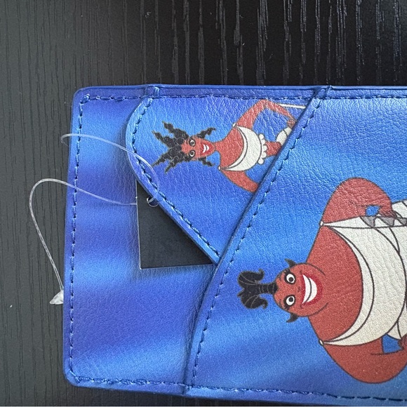 Blue Disney Backpack with Cloud Design and Hercules Muses.